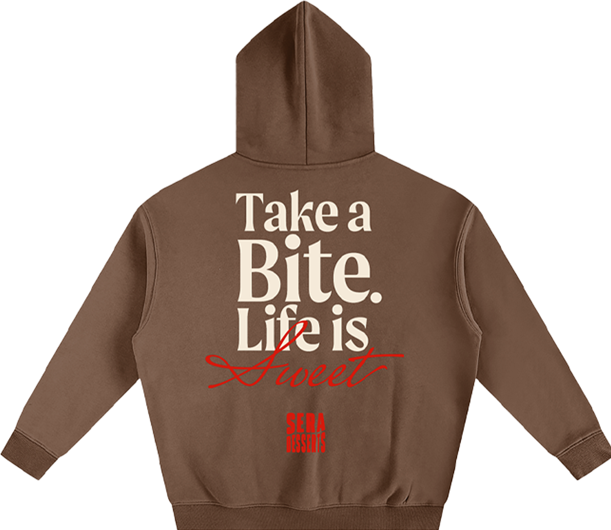 Take a Bite - Life is Sweet Oversized Hoodie